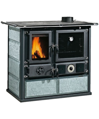 Ferramenta1.com | Termocucina legna 11 kw rosa dsa 4.0 pietra naturale - PZ 1