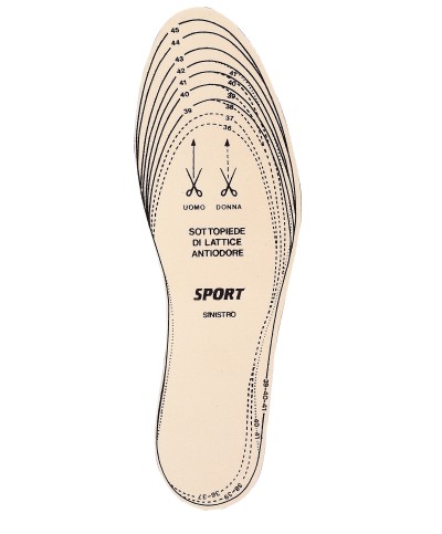 Ferramenta1.com | Solette dx-sx sport misura da 36 a 46 - PA 24