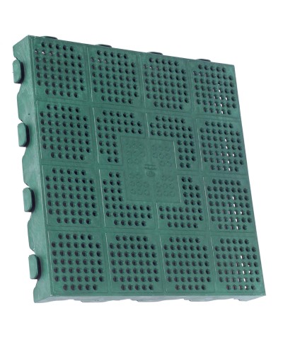 Ferramenta1.com | Pavimento in pp 40x40x4,5 cm  p40 verde - PZ 6