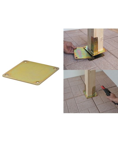 Ferramenta1.com | Piastra 800/p spessore 3,5 acc tropic 150x185 mm - PZ 1