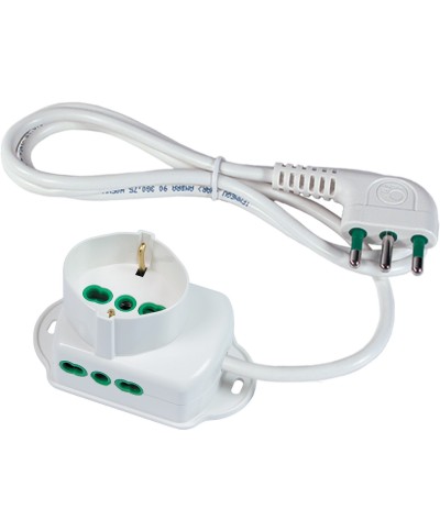 Ferramenta1.com | Fme 42.105 multipresa 2p bip+1bip/schuko triax 1,5 m - PZ 1