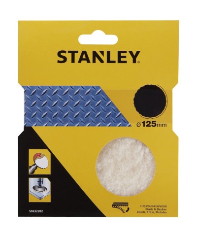 Ferramenta1.com | Piranha stanley sta32202 (x32202) cuffia lana per rotorbitale d125 - PZ 1