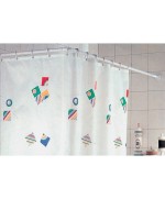 Ferramenta1.com | Telaio tenda vasca  80x160x80 bianco - PZ 1