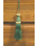 Ferramenta1.com | Fiocco per chiavi impero cm.11 verde - PZ 6