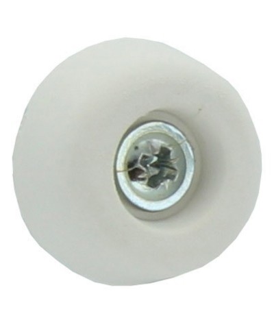 Ferramenta1.com | Sottosedia a cono con vite bianco 30 mm conf 8 pz* - CF 20