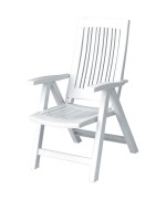 Ferramenta1.com | Sdraio 5 posizioni lucrezia bianca - PZ 1