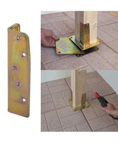 Ferramenta1.com | Piastra 800/a angolare rinf acc trop 140x40x40 mm - PZ 8