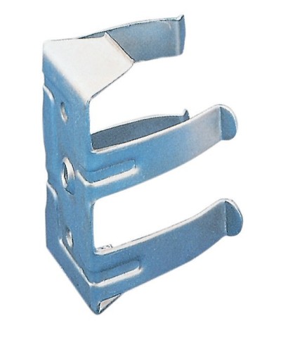 Ferramenta1.com | Gancio acciaio zincato per zoccolo legno* - PZ 50