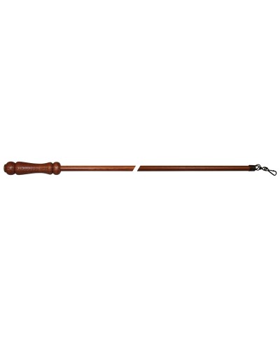 Ferramenta1.com | Frusta in legno per tenda 125 cm noce - PZ 1