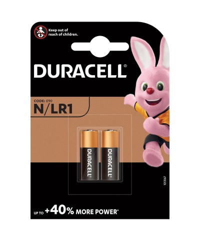Ferramenta1.com | Duracell batt alcalina 1,5v 2 pz n/lr1 - BL 10