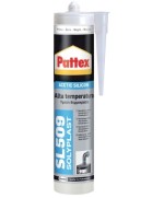 Ferramenta1.com | Pattex silicone alte temp. sl509 rosso 300 ml cartuc. - PZ 1