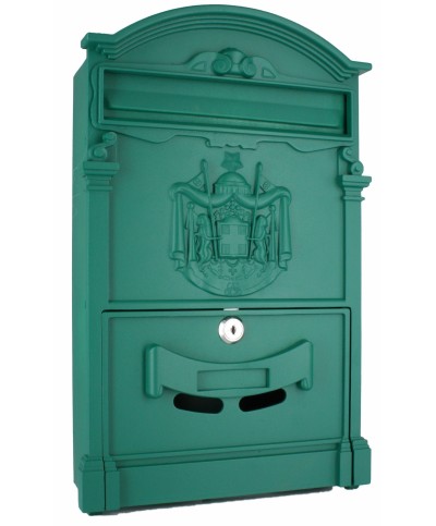 Ferramenta1.com | Cassetta postale regia posta all 26x9x41 cm verde - PZ 1