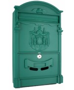 Ferramenta1.com | Cassetta postale regia posta all 26x9x41 cm verde - PZ 1