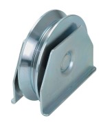 Ferramenta1.com | Ruota per canc gola a y supp aper 2 cusc 100 mm - PZ 4