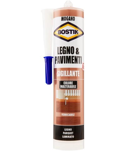 Ferramenta1.com | Bostik sigillante legnopavimenti 300 ml mogano - PZ 1