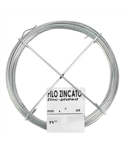 Ferramenta1.com | Matassina filo zincato n.12 d 1,8 mm  11 m - PZ 30