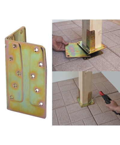 Ferramenta1.com | Piastra 800/a angolare rinf acc trop 140x80x80 mm - PZ 8