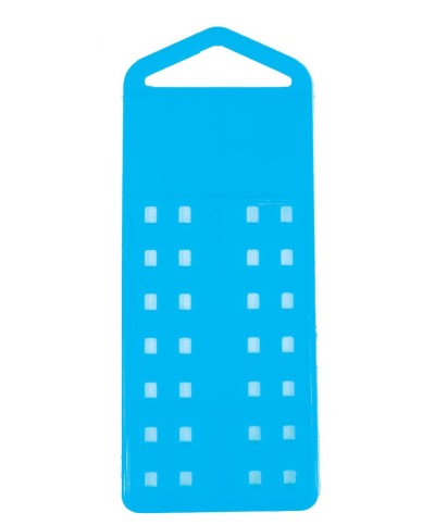 Ferramenta1.com | Placchetta self service 145x55 mm azzurro - PZ 250