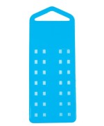 Ferramenta1.com | Placchetta self service 145x55 mm azzurro - PZ 250