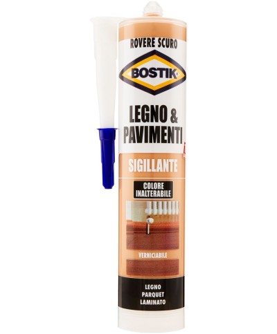 Ferramenta1.com | Bostik sigillante legnopavimenti 300 ml rovere sc. - PZ 1