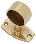 Ferramenta1.com | Finale corrimano ottone tubo lucido d 30 mm** - PZ 5