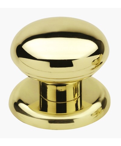 Ferramenta1.com | Pomolo ottone giove d 70 mm lucido verniciato - PZ 4