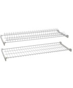 Ferramenta1.com | Mensola colapiatti acciaio plast c/supp 76 cm - CP 6