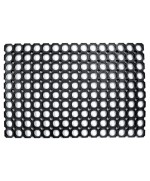 Ferramenta1.com | Zerbino robustus pvc componibile nero 40x70 cm - PZ 5
