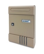 Ferramenta1.com | Cassetta postale alubox se 20,4x7x29 cm sabbia - PZ 1