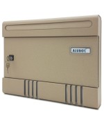 Ferramenta1.com | Cassetta postale alubox sir/e 36,5x7x29 cm sabbia - PZ 1