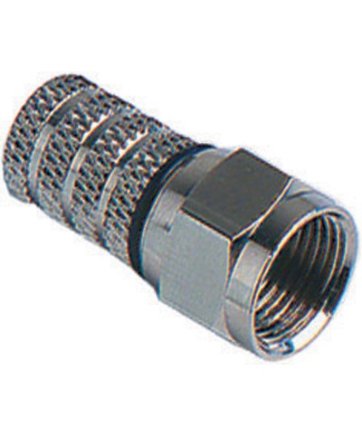Ferramenta1.com | Connettore a vite tipo f per cavo sat tv 6,40mm - PZ 25