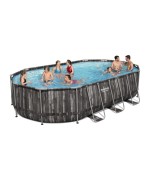 Ferramenta1.com | Piscina c/telaio ovale com.610x366x122h 5611r - PZ 1