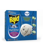 Ferramenta1.com | Antizanzare raid night  day base e 1 ricarica - PZ 12