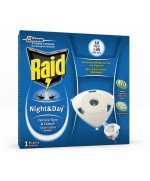 Ferramenta1.com | Antizanzare raid night  day 1 ricarica - PZ 12