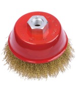 Ferramenta1.com | Poggi 485.60b spazzola a tazza acc 14ma d 120 mm - PZ 1