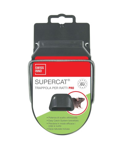 Ferramenta1.com | Trappola p/ratti c/esca supercat pro 1 pz - PZ 4