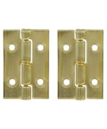 Ferramenta1.com | Cerniera acciaio ottonato 10 x 15 mm** - PZ 100