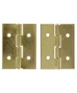 Ferramenta1.com | Cerniera acciaio ottonat0 15 x 25 mm** - PZ 100