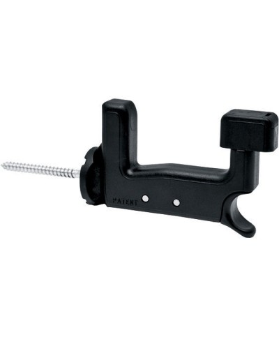 Ferramenta1.com | Fermaimposte in plastica grillo nero 120 mm - PZ 25