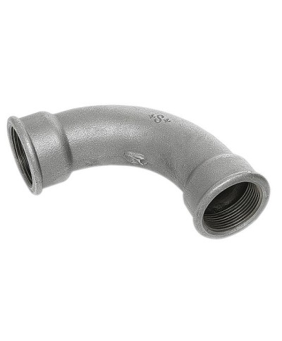 Ferramenta1.com | Curva f f ghisa zincata d 1/2          2 - PZ 10