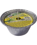 Ferramenta1.com | Citronella in stagnola briciola d 8,5xh4 cm - PZ 60