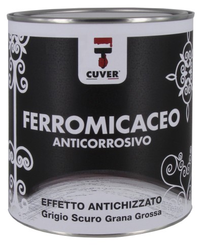 Ferramenta1.com | Smalto cuver 0,750 l ferromicaceo grigio scuro - PZ 6