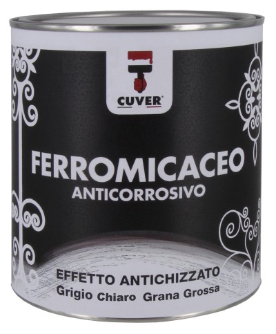 Ferramenta1.com | Smalto cuver 0,750 l ferromicaceo grigio chiaro - PZ 6