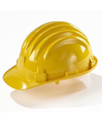 Ferramenta1.com | Elmetto protezione omologato ce-en397 giallo - PZ 6