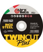 Ferramenta1.com | Abrabeta disco p/ferro twin cut plus 115x1,0 mm - PZ 50