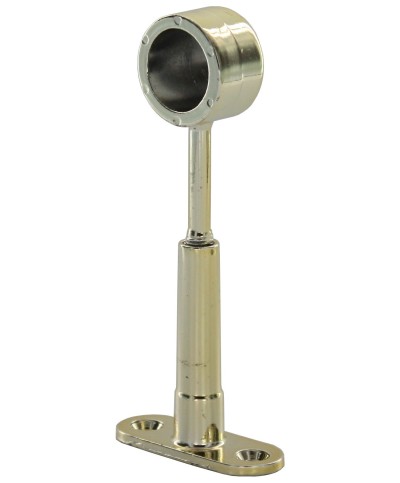 Ferramenta1.com | Reggitubo finale tondo regolabile otton d 18 mm - PZ 24