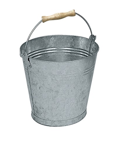 Ferramenta1.com | Secchio zincato 15 l d 30xh29 cm 1,08 kg - PZ 10