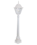 Ferramenta1.com | Lampione new york h 110 cm 1 luce bianco - PZ 1