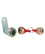 Ferramenta1.com | Serratura cilindro d 19 mm x 22 cm chiavi a jack - PZ 1