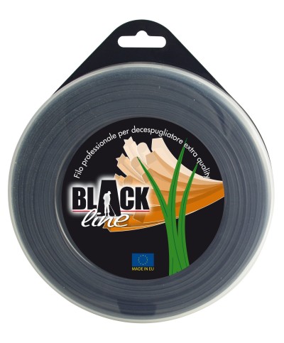 Ferramenta1.com | Filo black line professional quadro 3mmx15m - PZ 1
